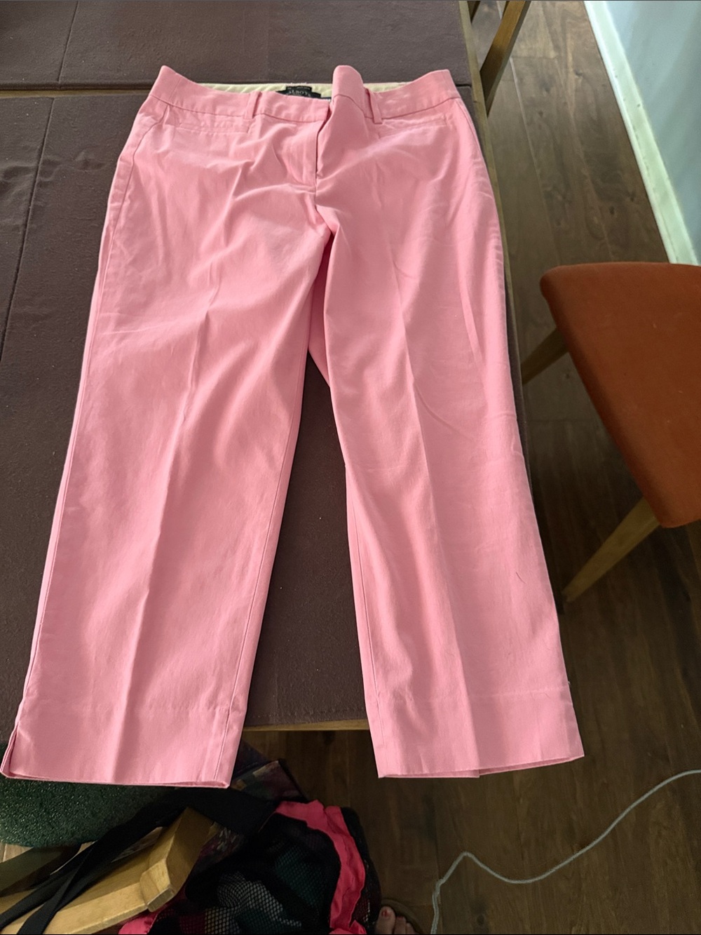 Talbots Pink Crop Pants